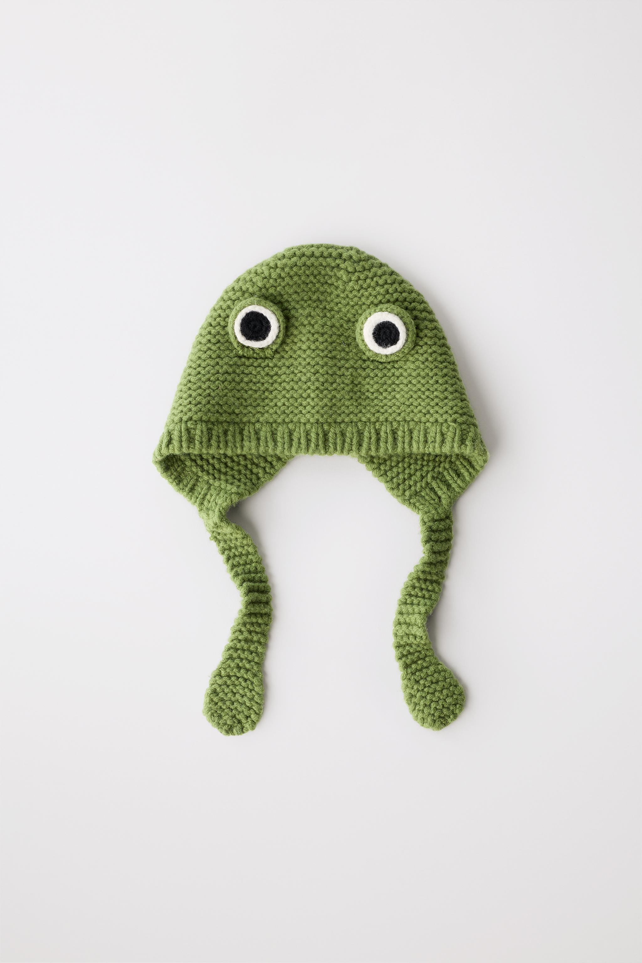 100% WOOL FROG HAT LIMITED EDITION