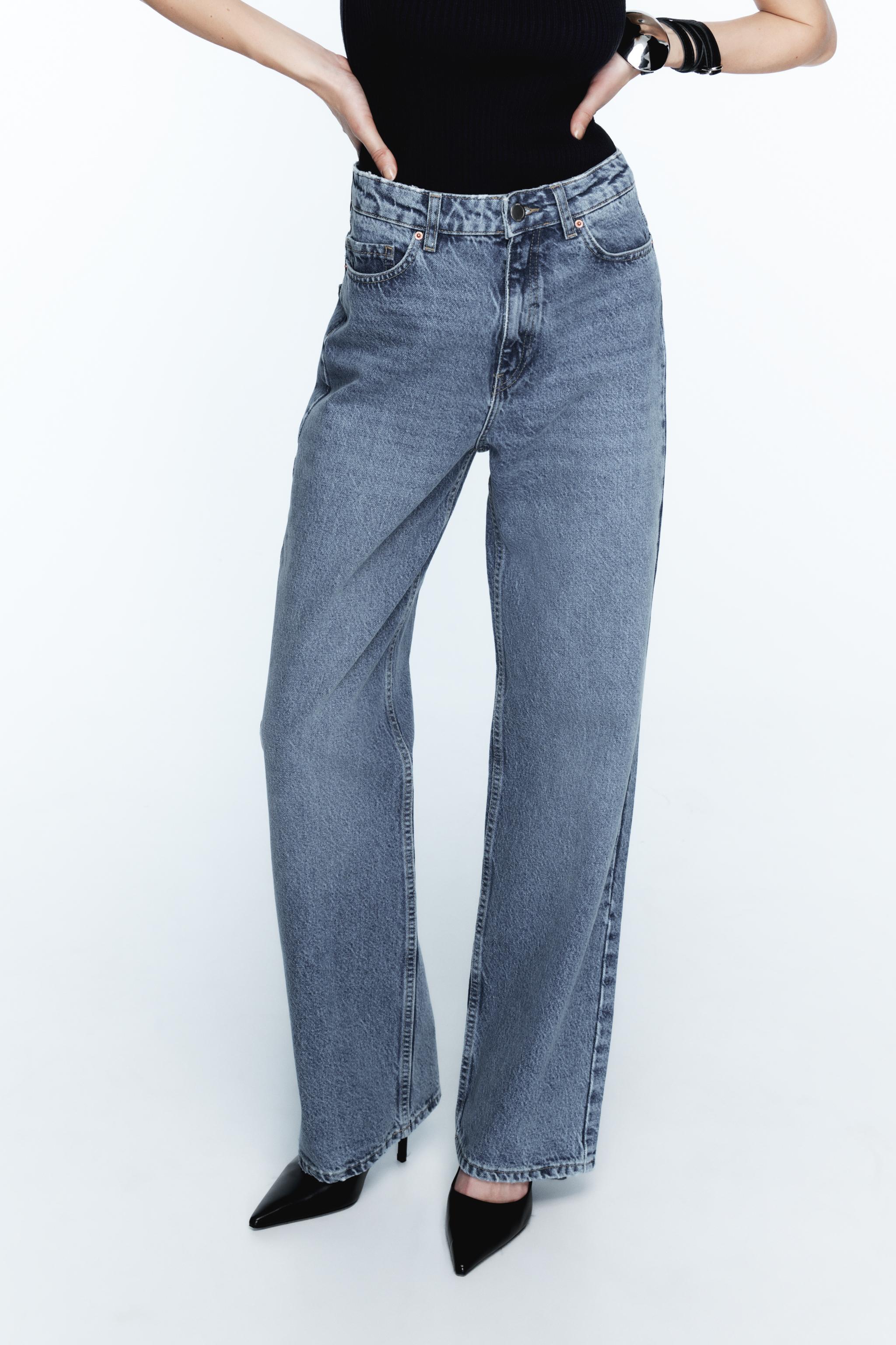 JEANS Z1975 RETOS CINTURA MÉDIA - Azul-médio