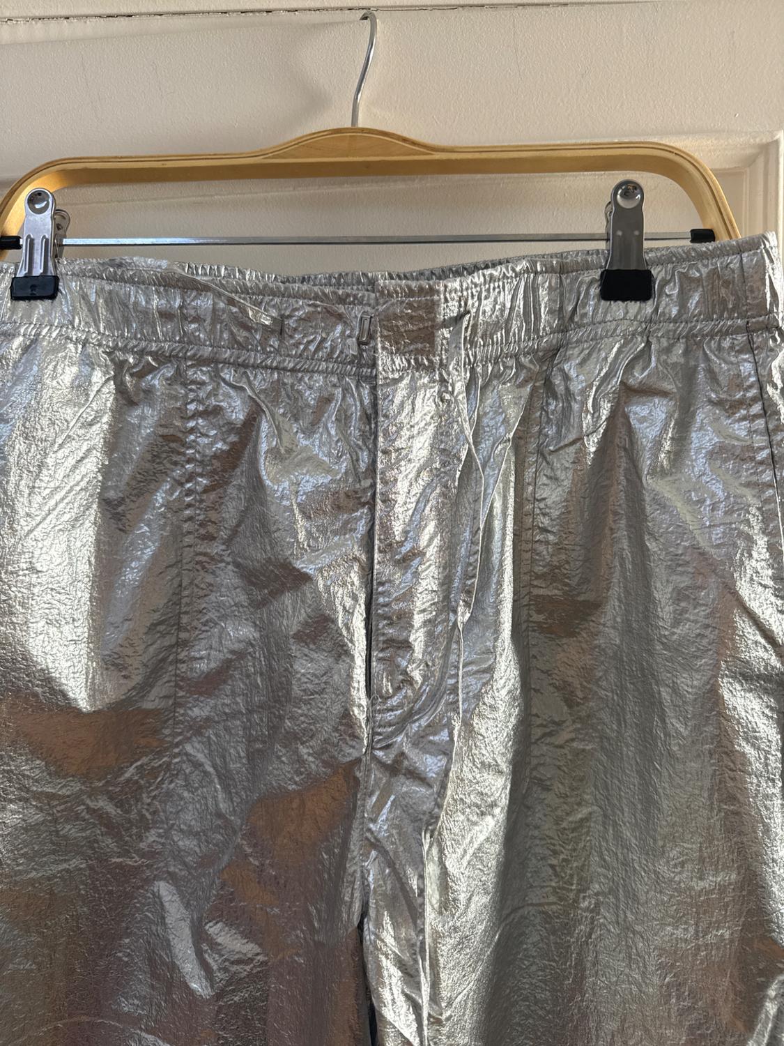 METALLIC PARACHUTE TROUSERS - Image 2