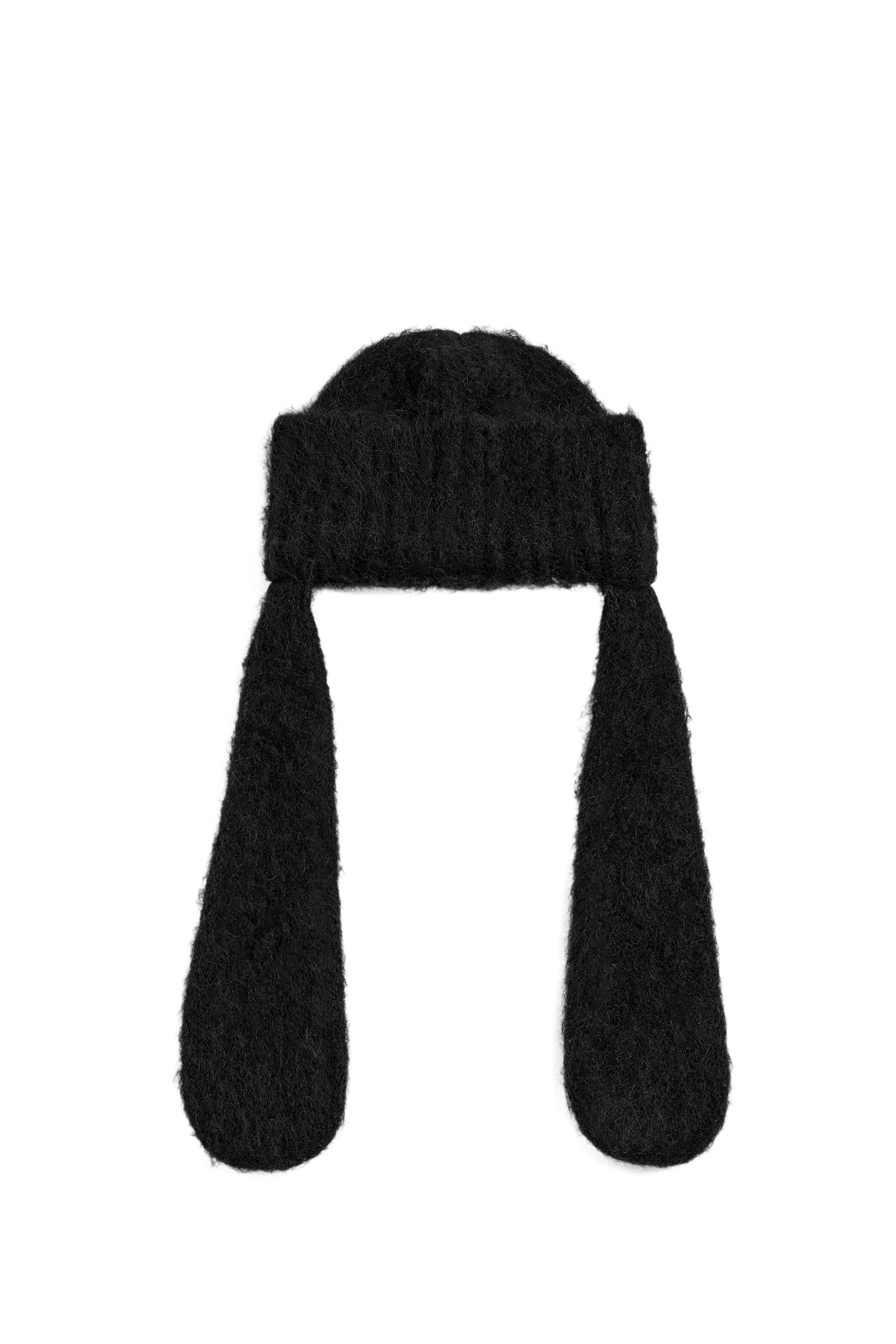 GOOFY EAR KNIT BEANIE HARRY LAMBERT FOR ZARA X DISNEY - Black