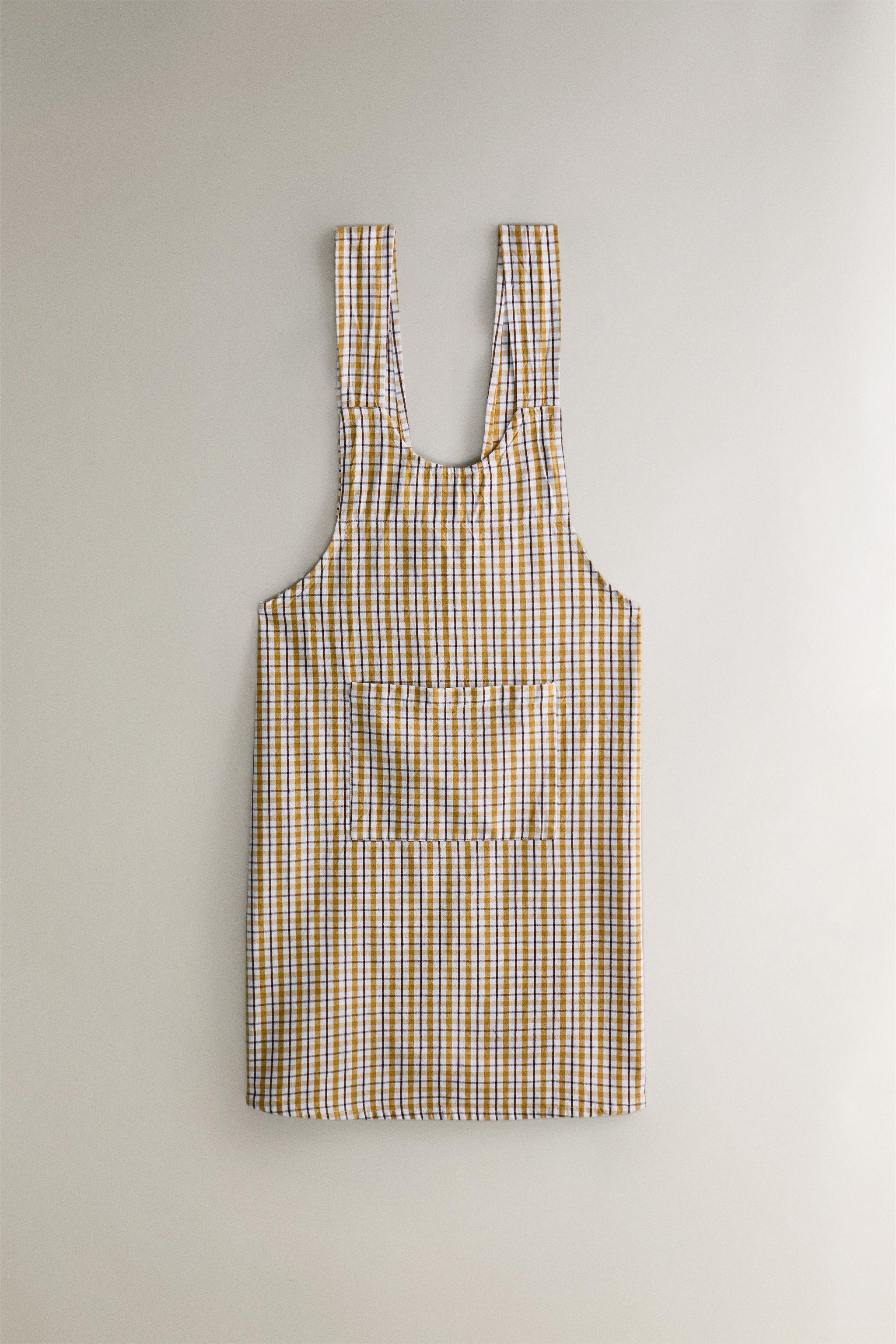 rurumu: 縷縷夢兎 ルルムウ 22SS frill check apron フリル