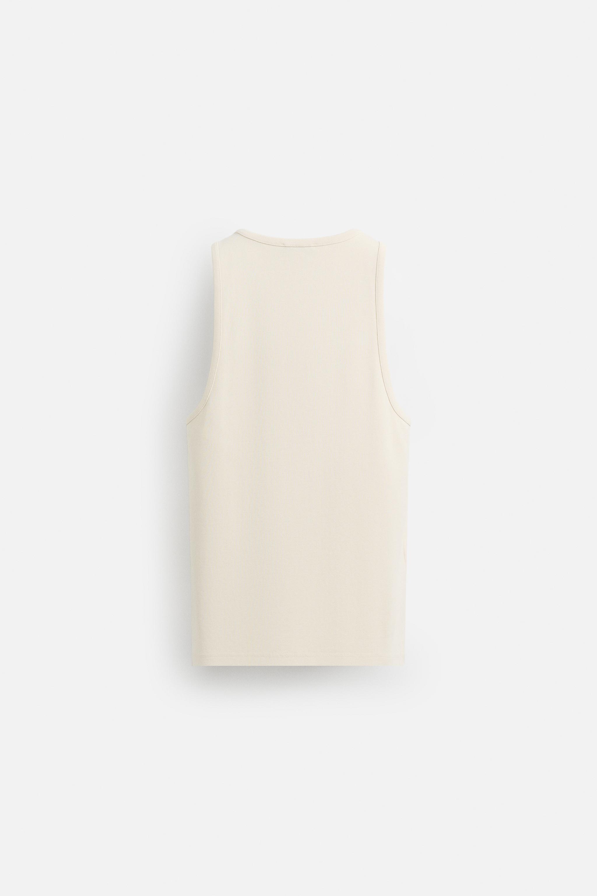 RIBBED TANK TOP