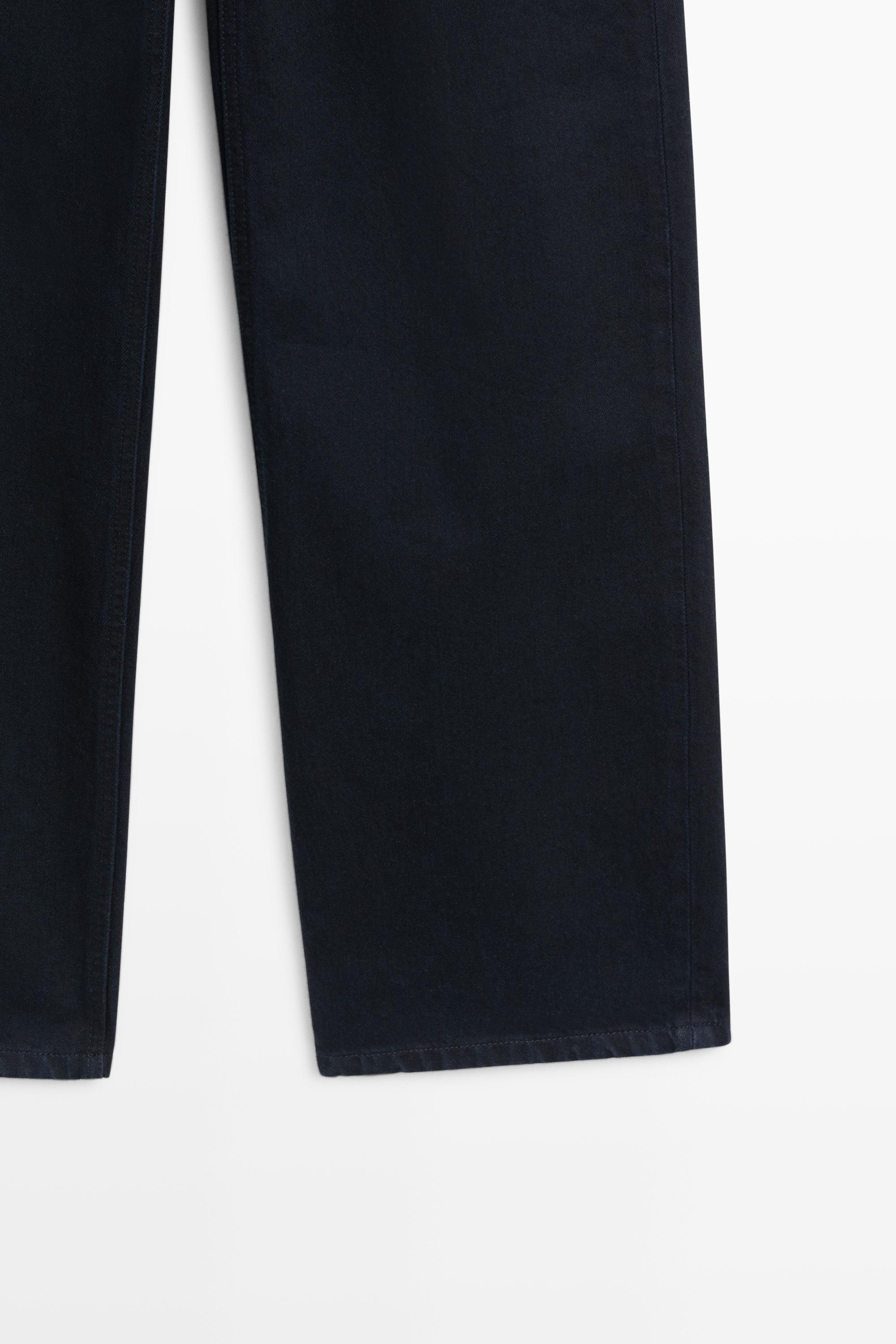 High-waist barrel fit jeans
