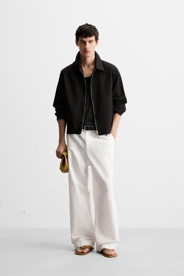 SOBRECAMISA CREMALLERA - Negro de Zara - Imagen 0