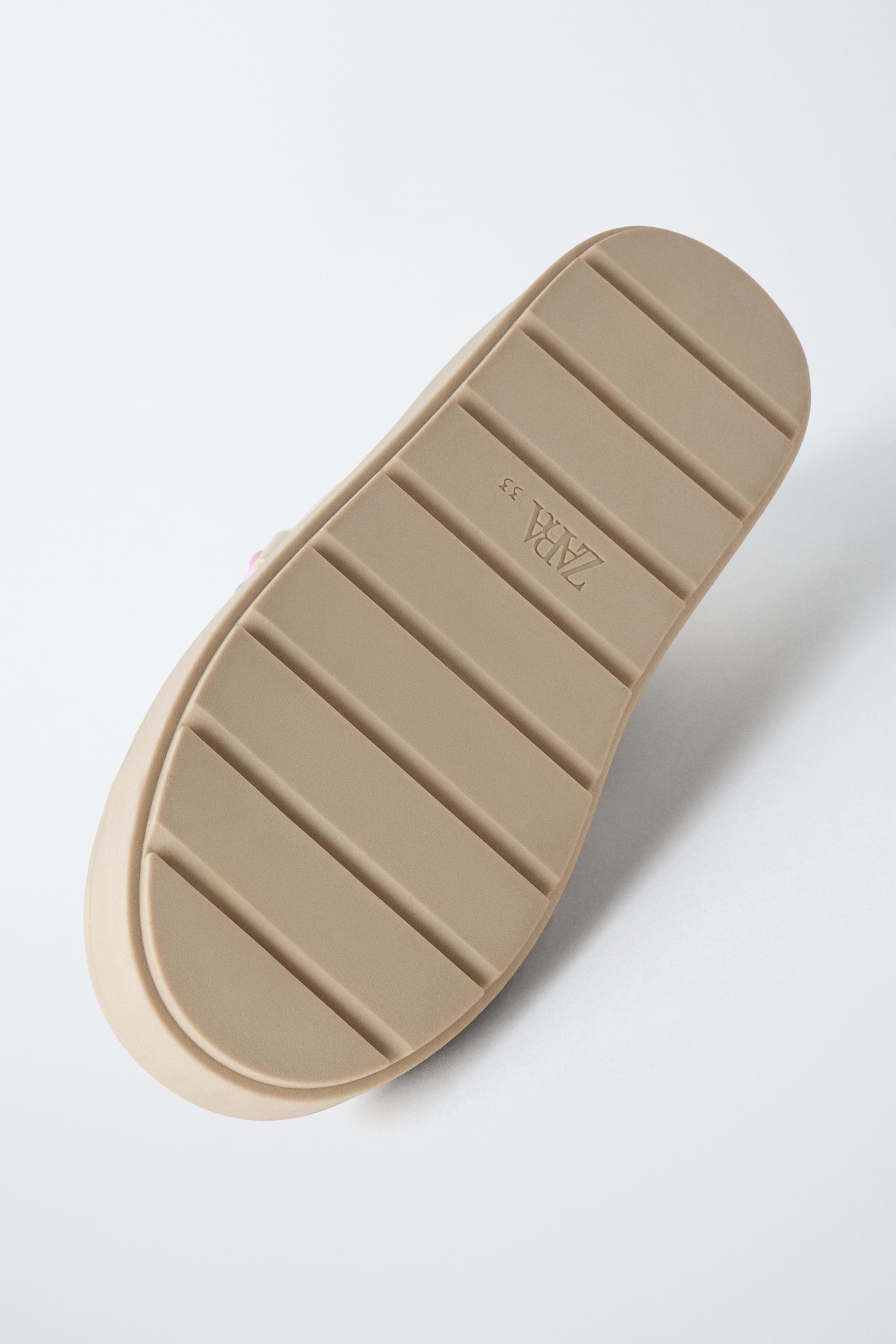 BEADED FAUX FUR ANKLE BOOTS