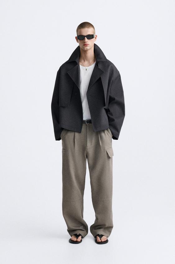 KCaHFO Rain Coats for Men Luxury Full Length Trench Coat Long Wool Overcoat  Winter Mens Lightweight Jackets Coats : : Clothing, Shoes 