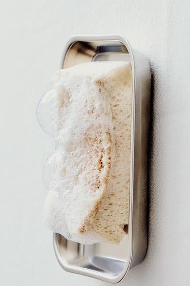 SCRUB SPONGE (PACK OF 2) — Light beige 1