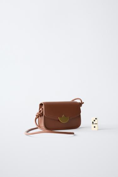 SAC BANDOULIÈRE DÉTAIL TULIPE - Marron de Zara - Image 6