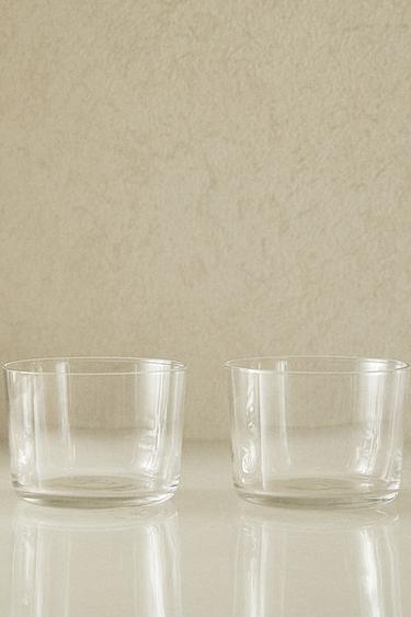 LOT VERRES RECYCLABLES BAS (LOT DE 4) -  de Zara