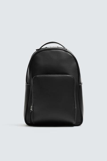 MOCHILA TEXTURA - Negro de Zara