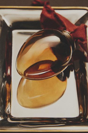 AMBER CHRISTMAS TREE DECORATION - Caramel by Zara - Image 4