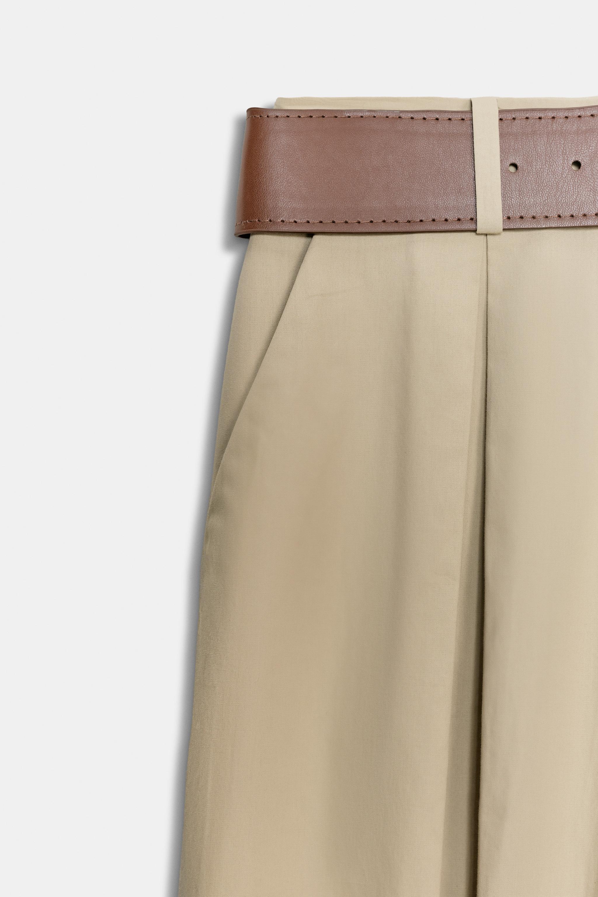 BELTED CULOTTES