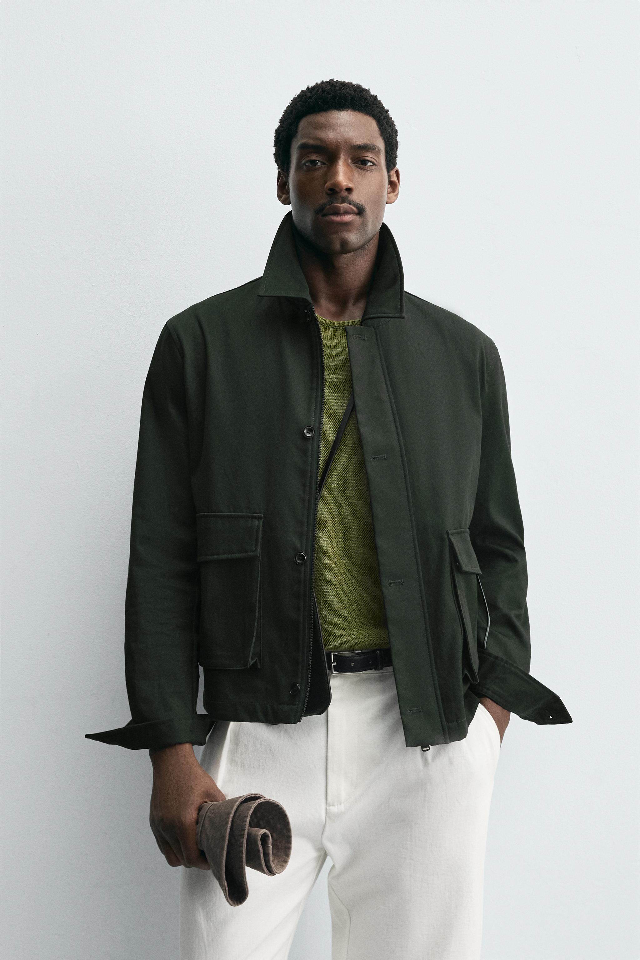 VESTE REGULAR FIT À POCHES