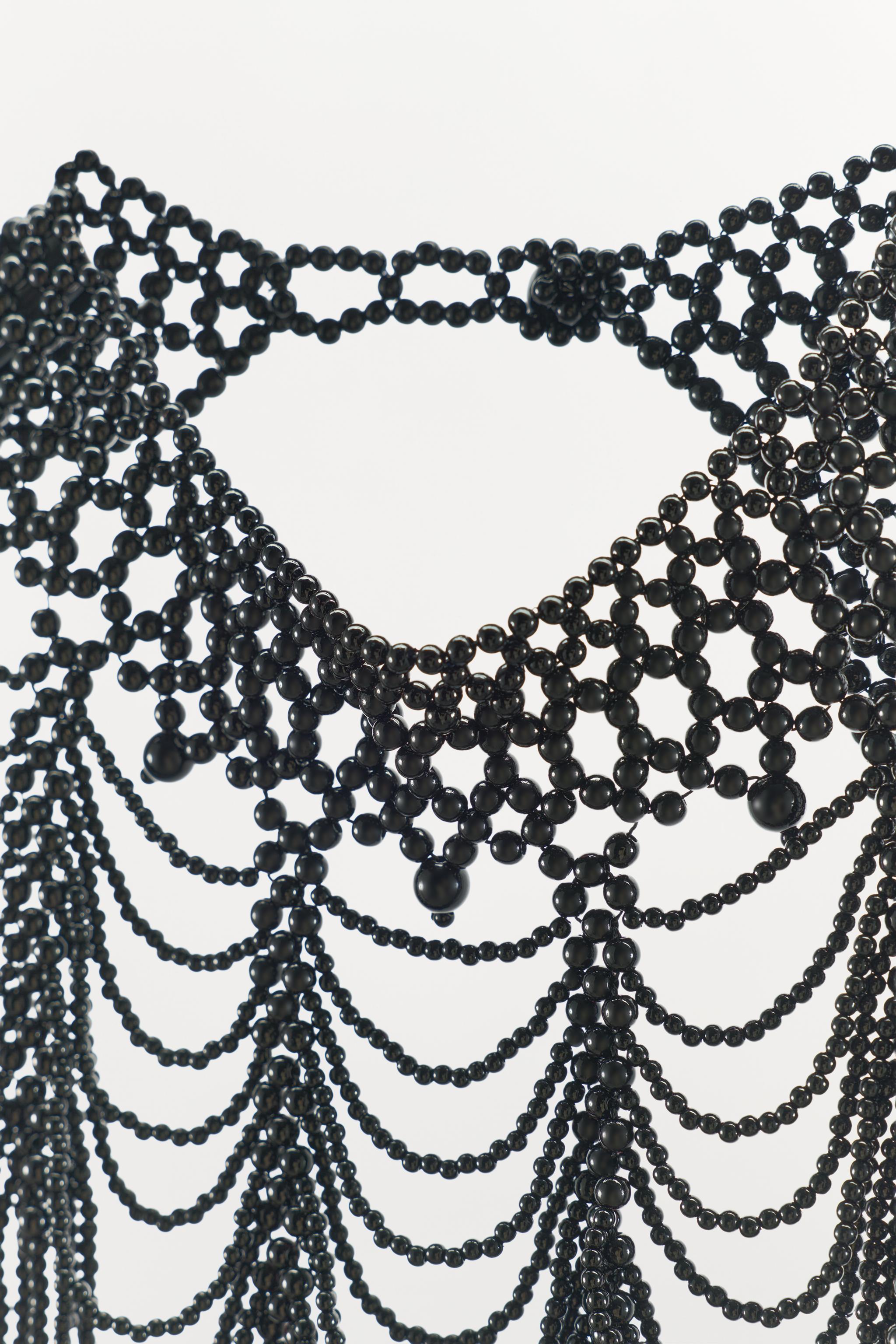 LIMITED EDITION BEADED CAPE NECKLACE