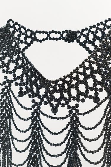 COLLIER CAPE FANTAISIE ÉDITION LIMITÉE - Noir de Zara - Image 2