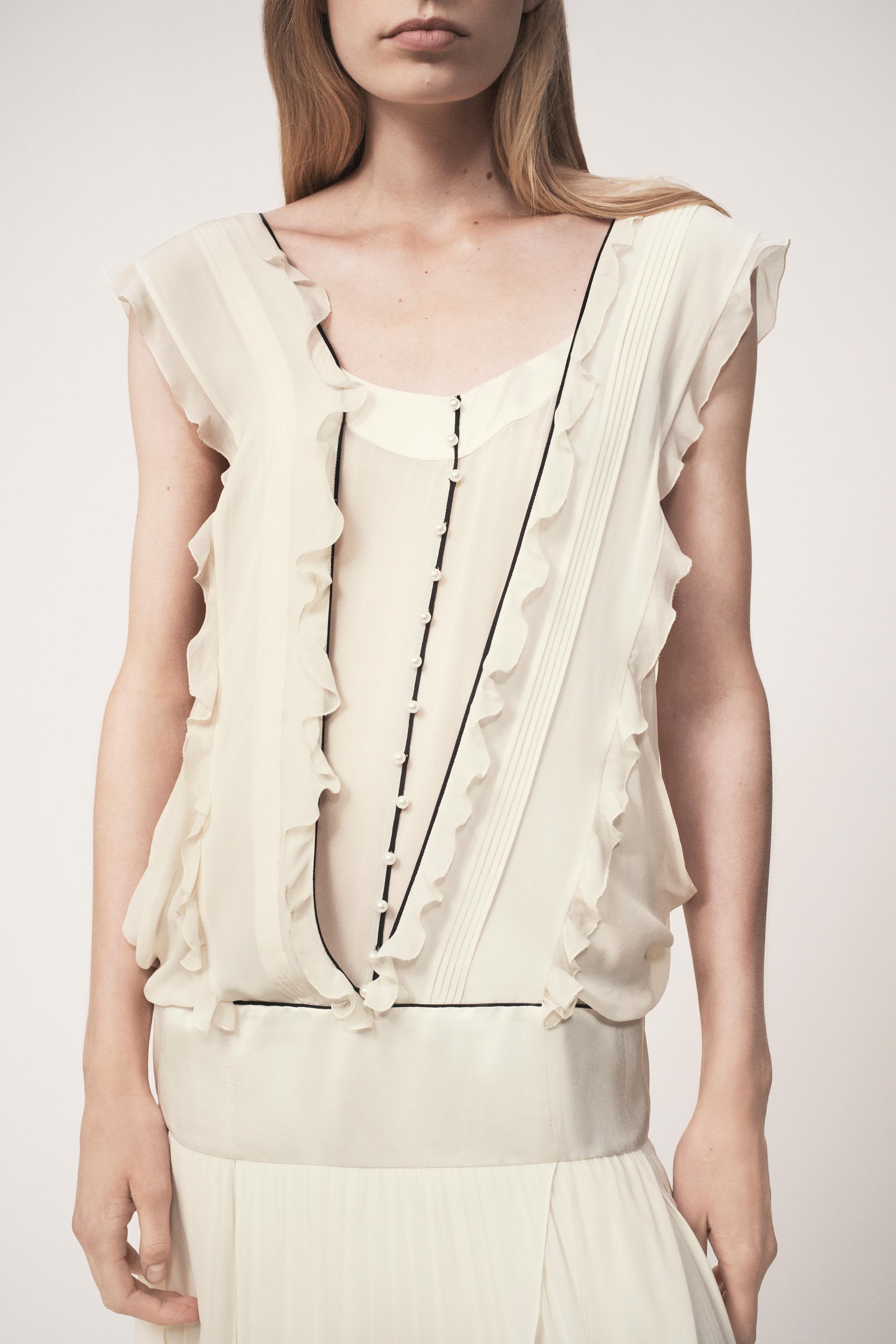 RUFFLE DRESS - THE ITEM ZARA WOMAN