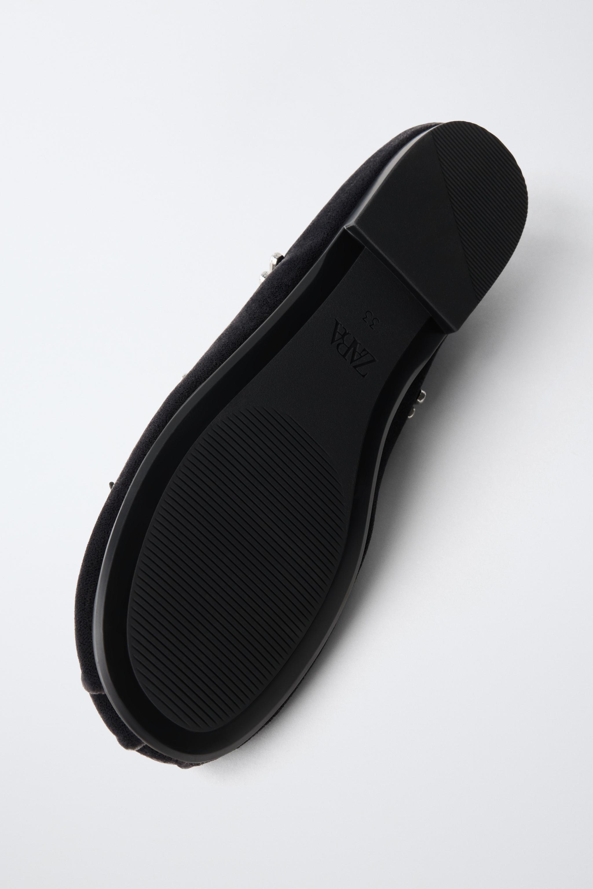 SPARKLE DETAIL BALLET FLATS