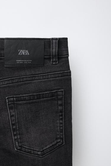 JEANS SKINNY FIT - Negro de Zara