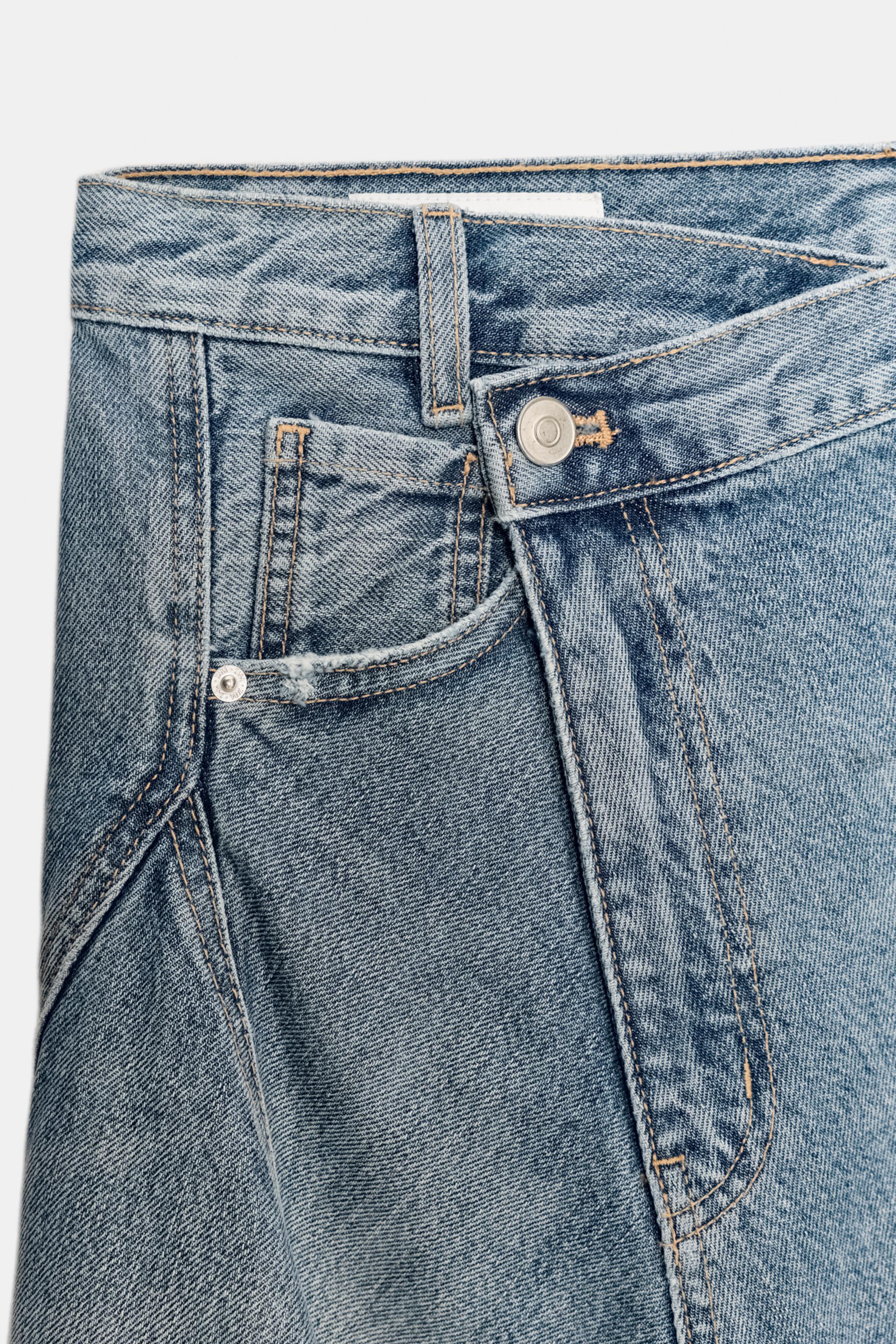 JUPE EN JEAN TRF ASYMÉTRIQUE