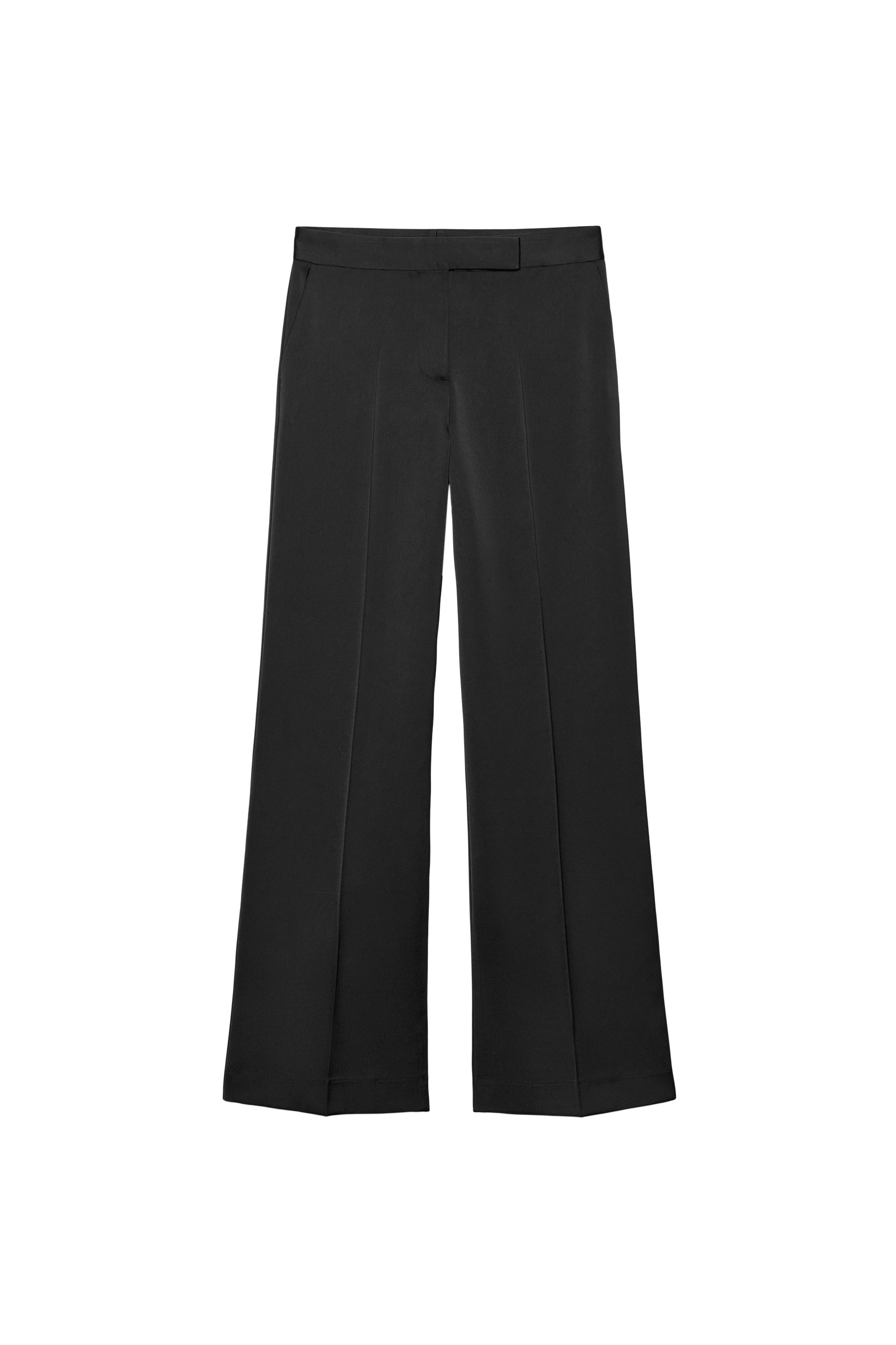 PANTALÓN RECTO SATINADO