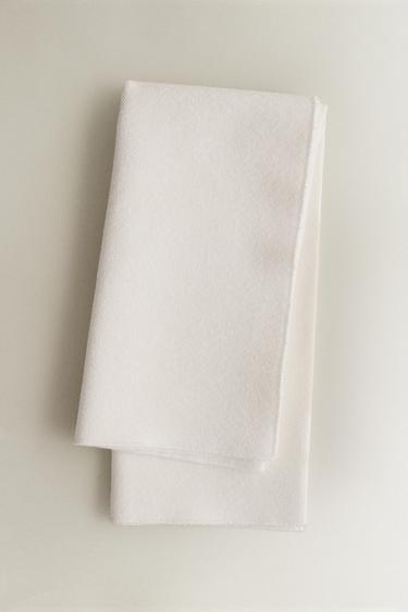 COARSE COTTON NAPKINS (PACK OF 2) - Білий Zara