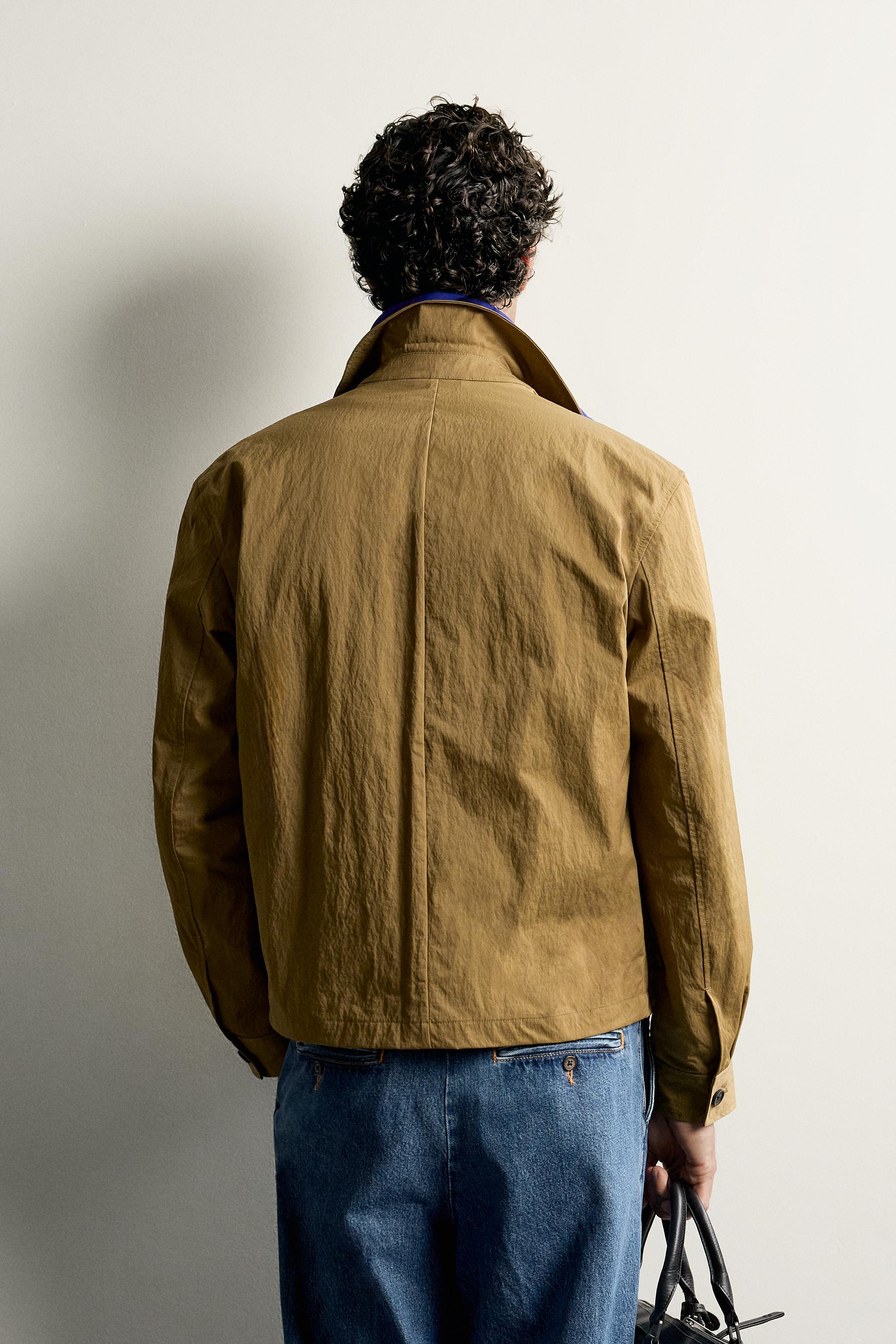 CROPPED-FIT TECHNICAL JACKET