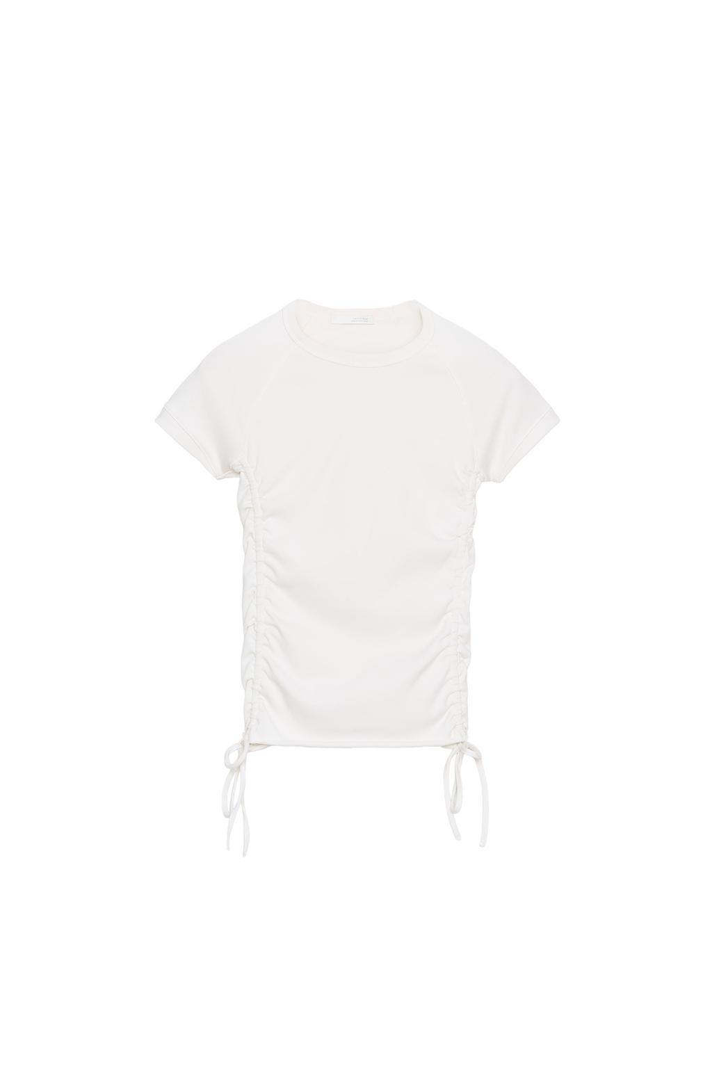 ADJUSTABLE RUCHED T-SHIRT - image 3