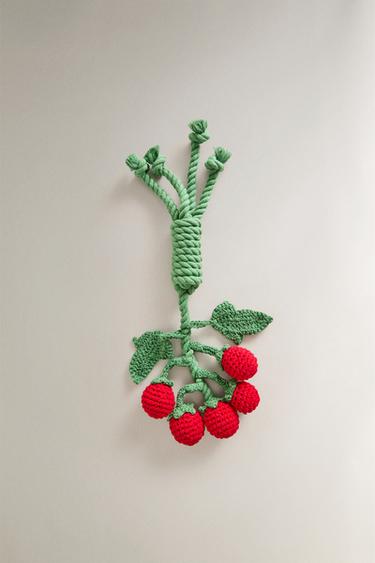 JUGUETE RAMO MASCOTAS TOMATES - Rojo de Zara - Imagen 0