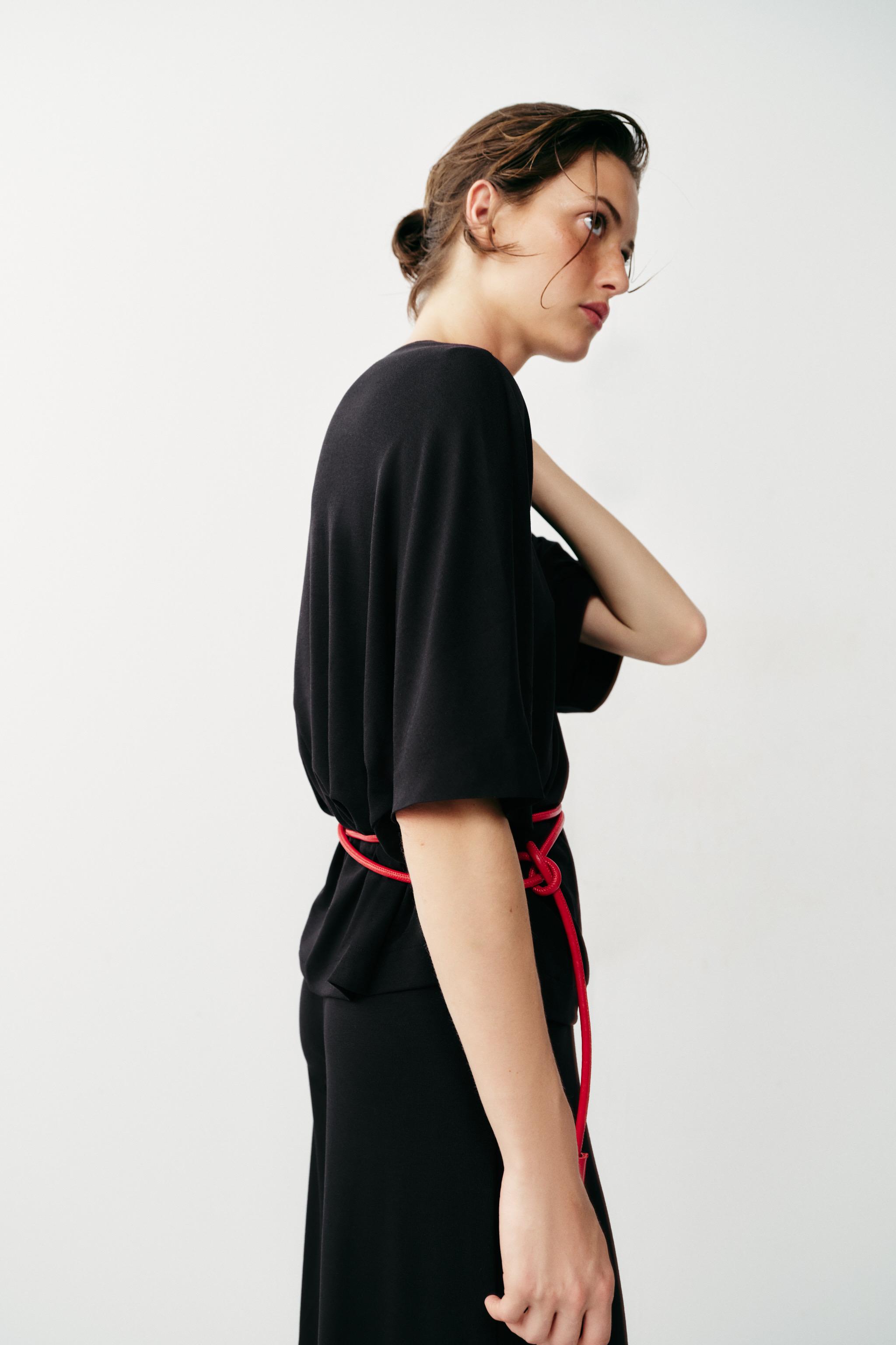 DÖKÜMLÜ OVERSIZE T-SHIRT - Görsel 3
