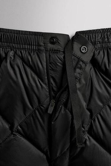 SKI DOWN TROUSERS 80% DOWN - 20% FEATHER - Black by Zara - Image 7