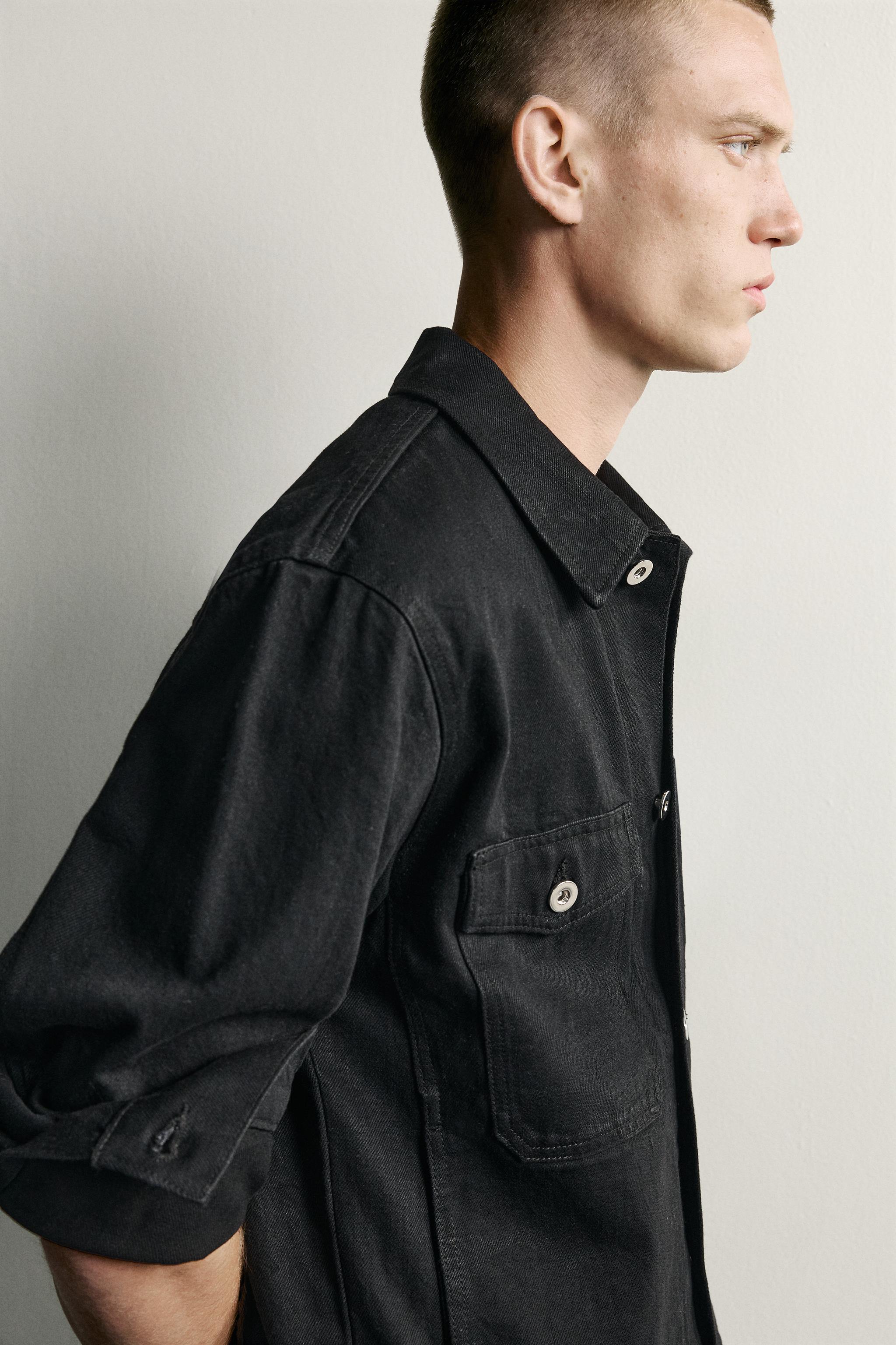 Детские куртки Zara BASIC DENIM JACKET — фото 6