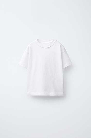 CAMISETA LISA - Blanco de Zara