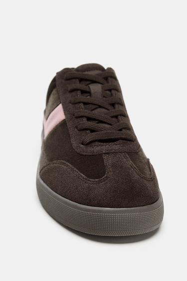 TENNIS EN CONTRASTE - Marron de Zara - Image 4