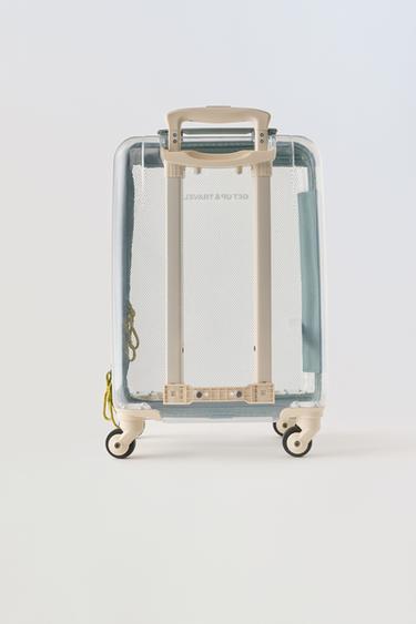 TRAVEL CABIN SUITCASE - Green by Zara