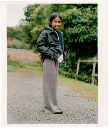 WIDE-LEG JACQUARD TROUSERS WITH BUTTONS - Brown by Zara