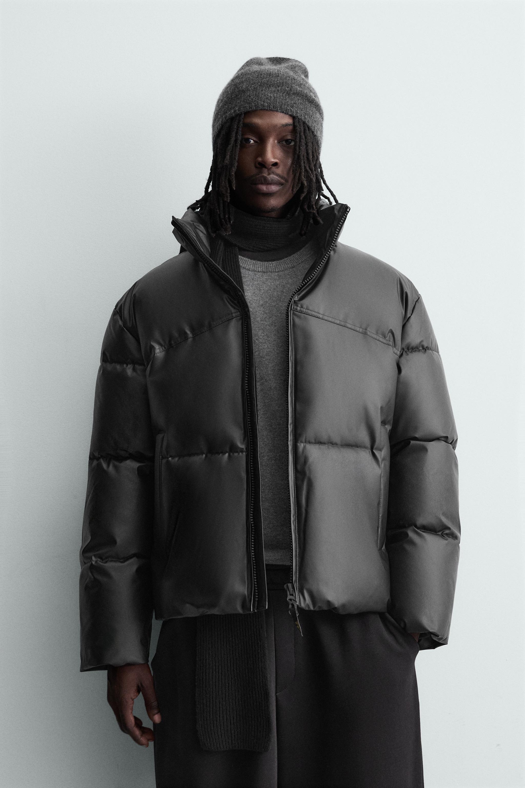 BLOUSON REMBOURRÉ MATIÈRE SYNTHÉTIQUE