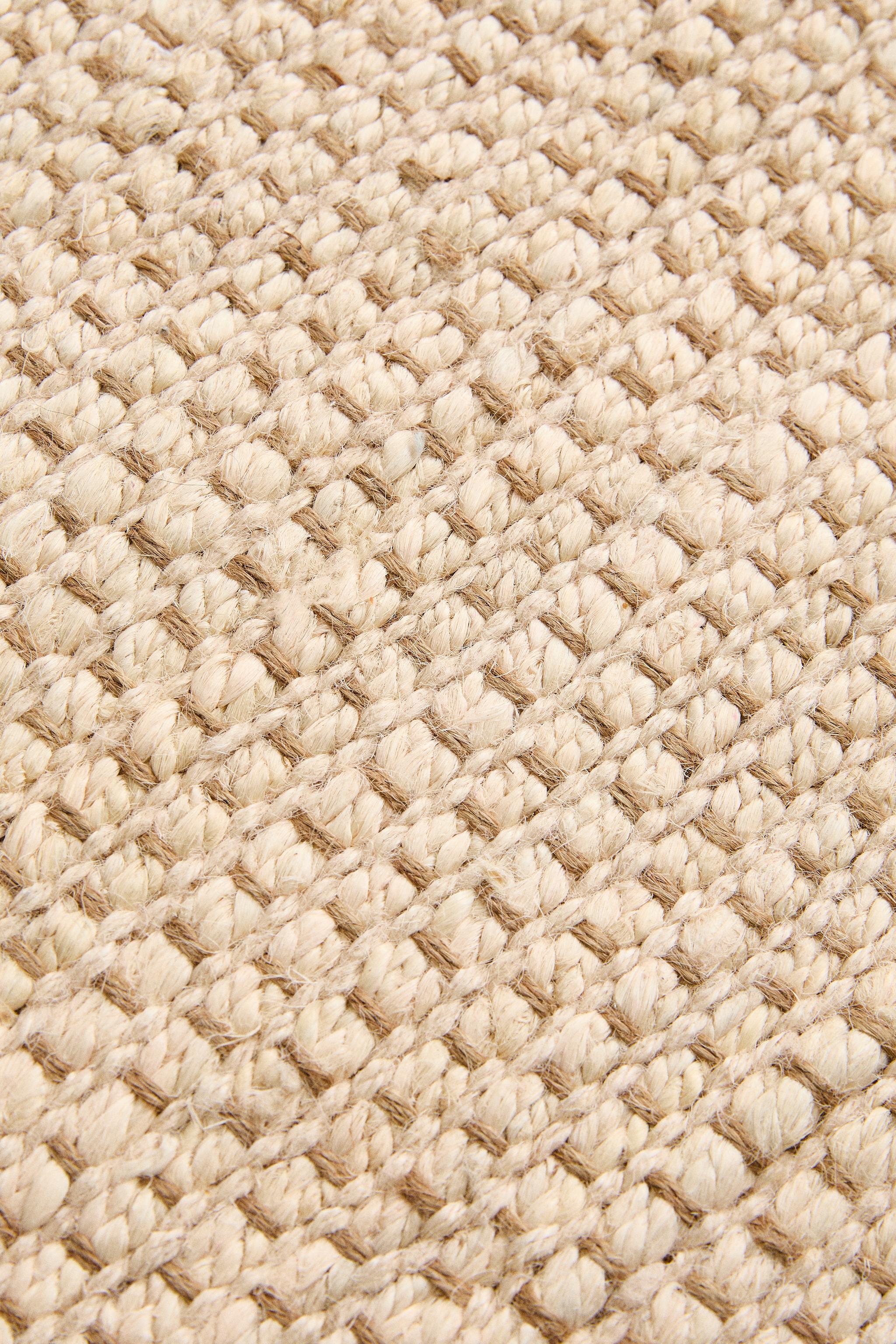 TAPIS JUTE TRESSÉ