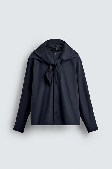 CAMISA POPELÍN BANDANA LIMITED EDITION - Marino de Zara