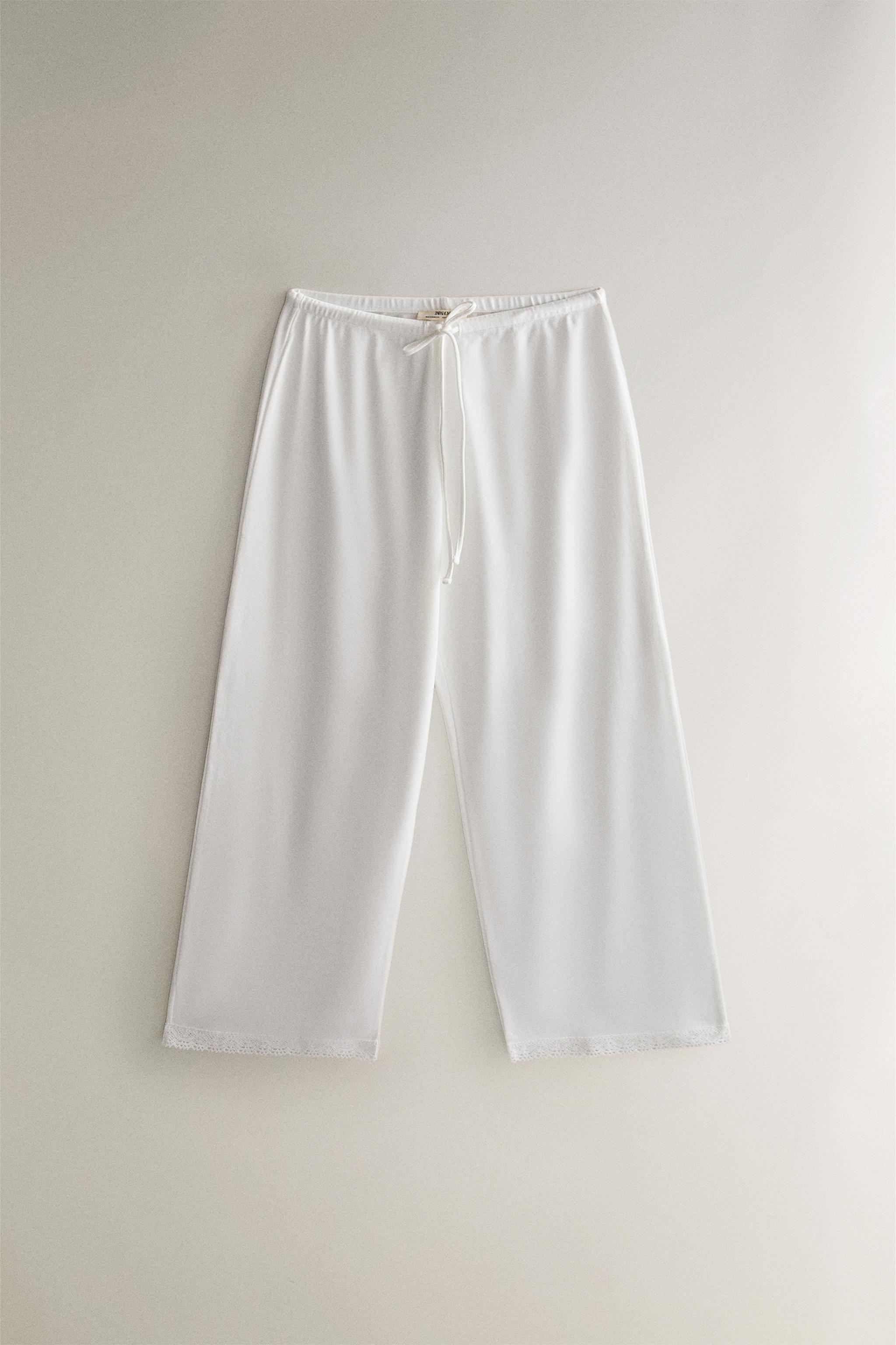 PANTALON JERSEY DE COTON