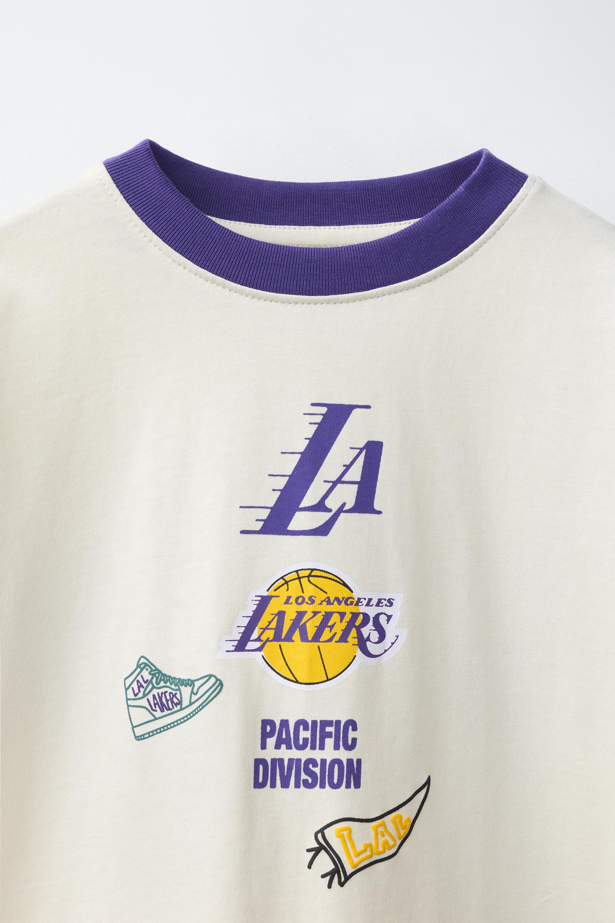 NBA LOS ANGELES LAKERS PRINTED T-SHIRT