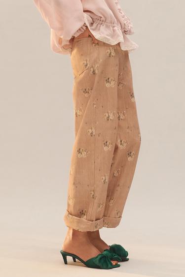 SANDALES À TALONS MAXI NOEUD ÉDITION LIMITÉE - Vert de Zara - Image 1