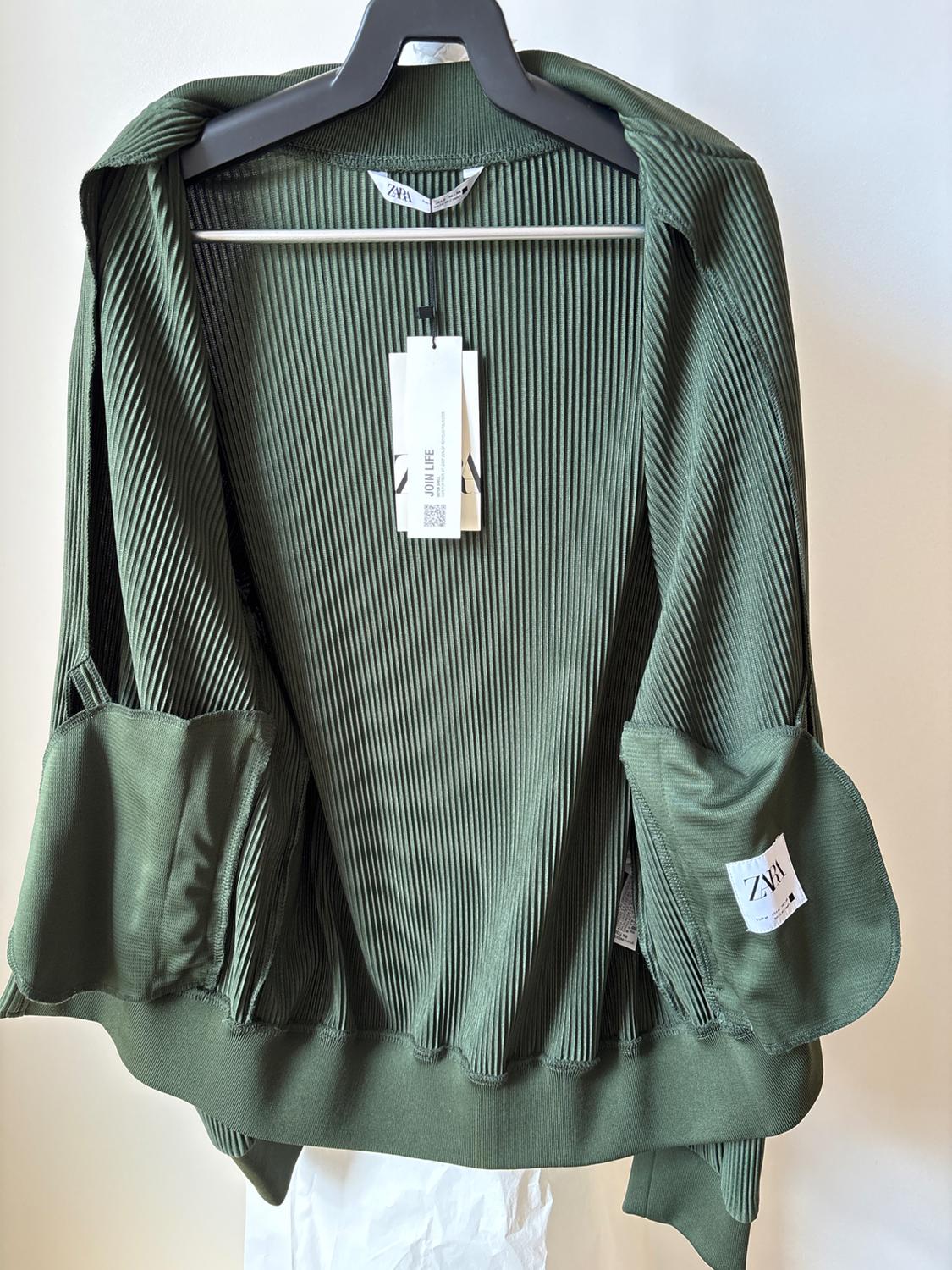 PLEATED BOMBER JACKET - Image 7