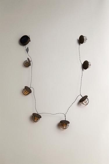 DECORATIVE IRON GARLAND - Metal brown by Zara - Image 1