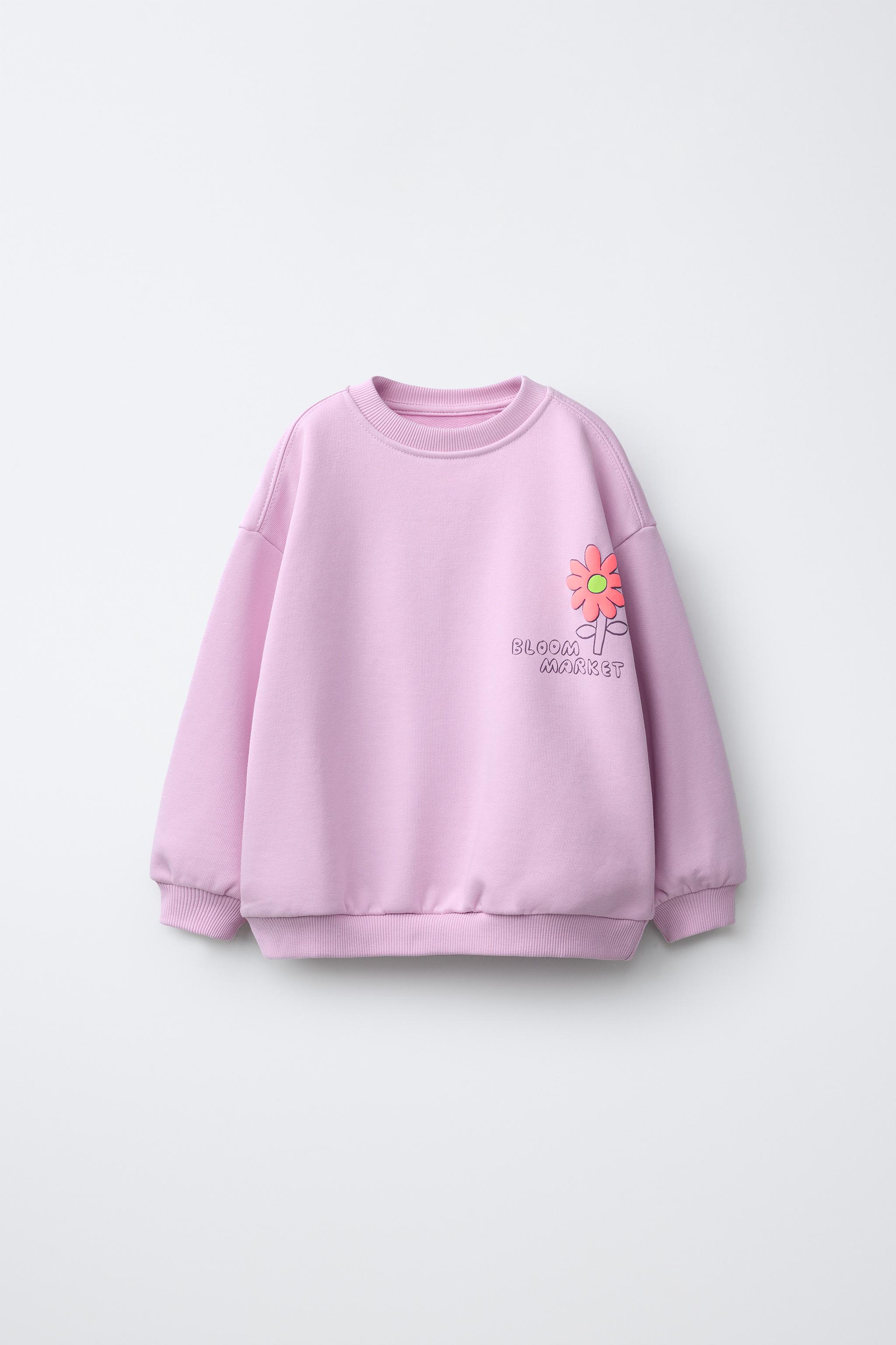 SWEATSHIRT WITH RAISED PRINT
