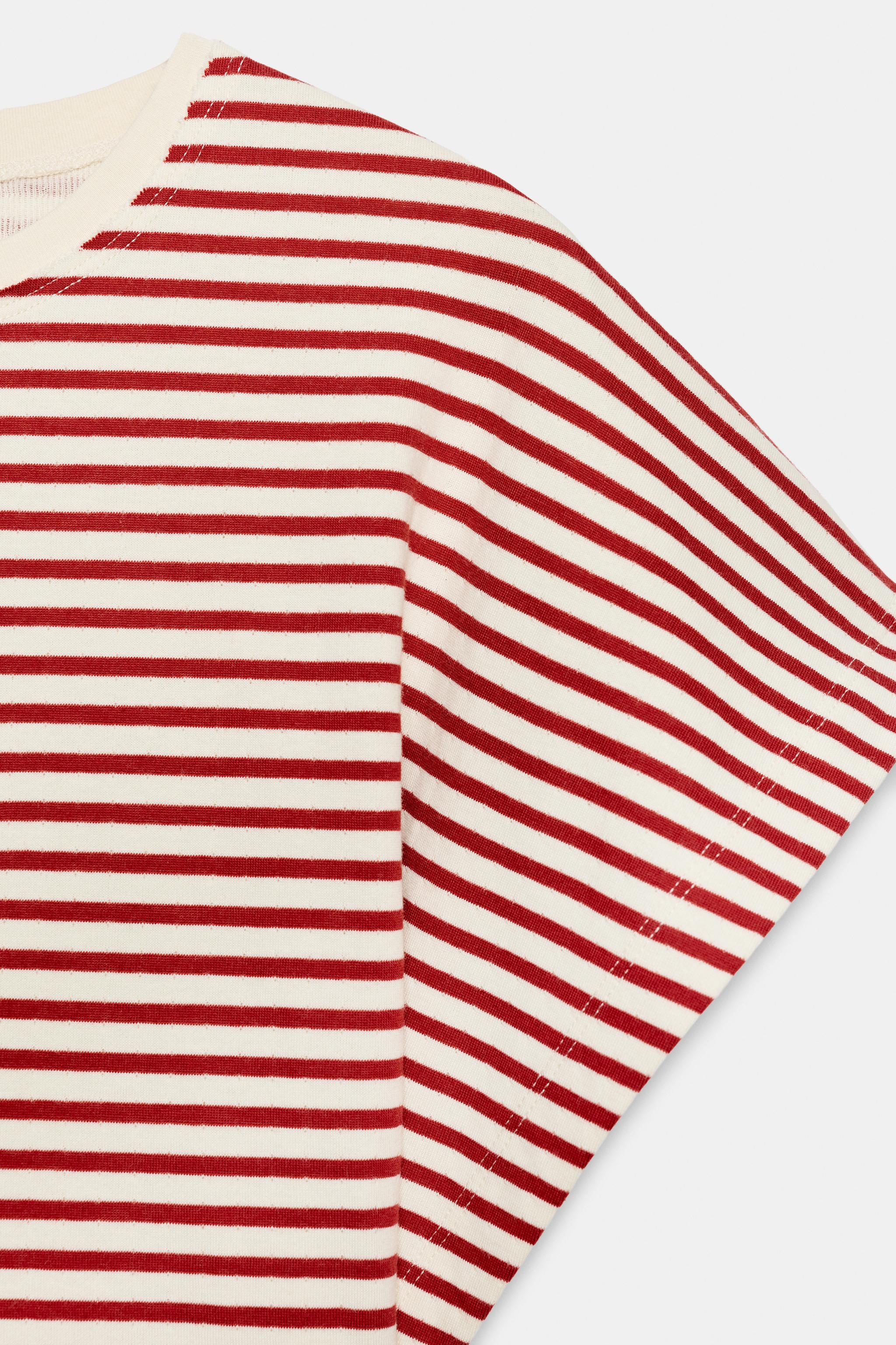 SLIM FIT STRIPED T-SHIRT