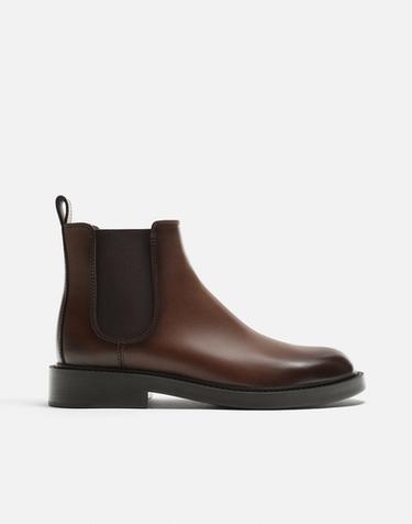 BOTA CHELSEA - Marrón de Zara