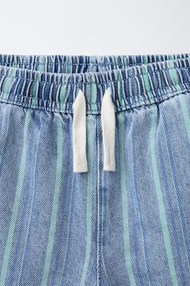 JEAN BAGGY À RAYURES - rayures de Zara - Image 2