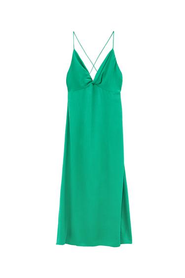 VESTIDO LENCERO NUDO