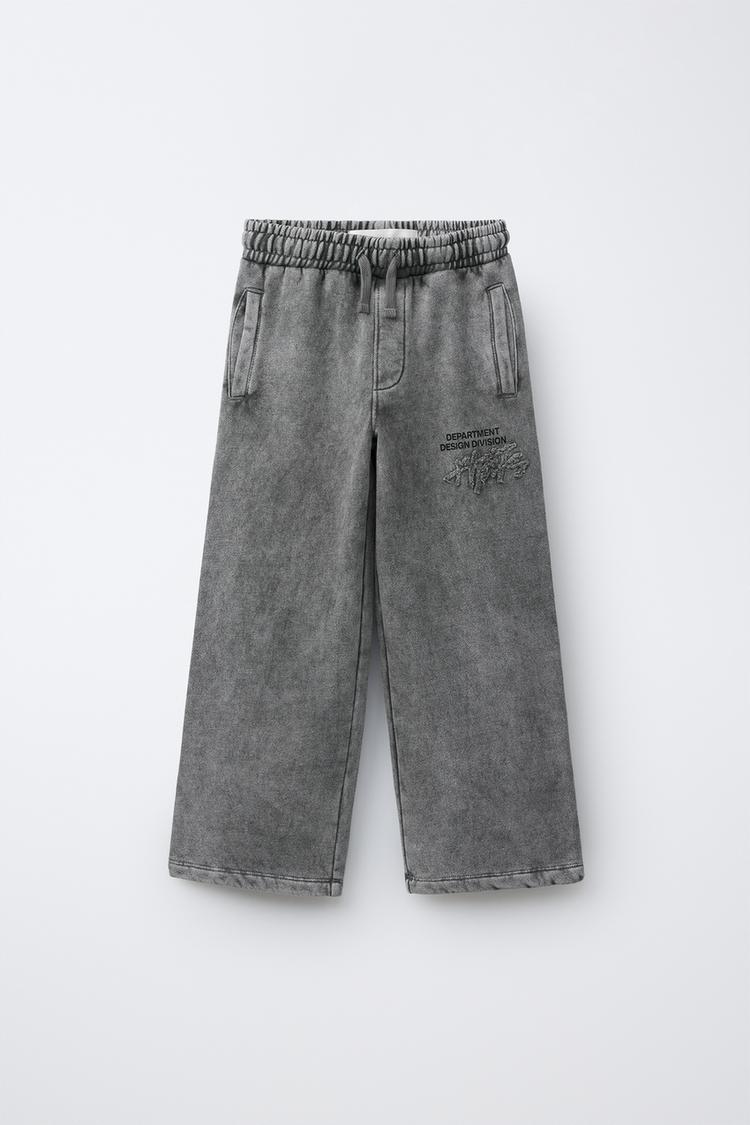 PANTALÓN WIDE LEG EFECTO LAVADO