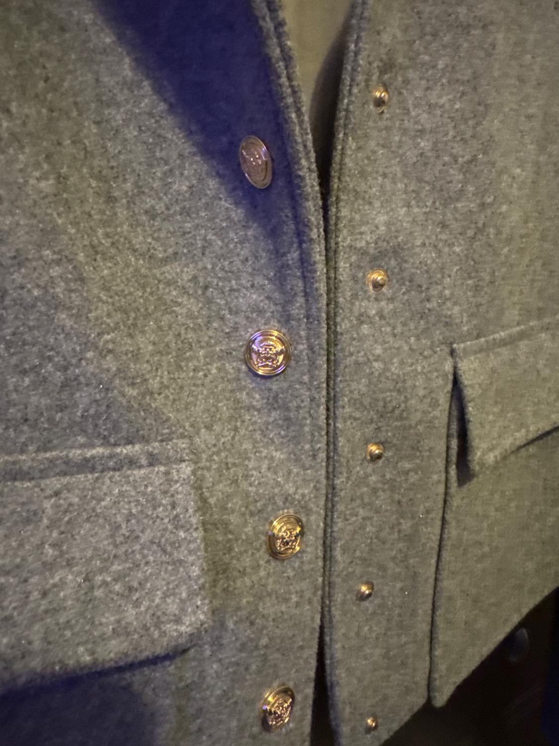 GOLD BUTTON SOFT TOUCH JACKET - Image 3